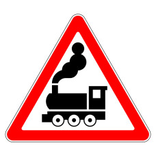 Знак 1.2. Железнодорожный переезд без шлагбаума